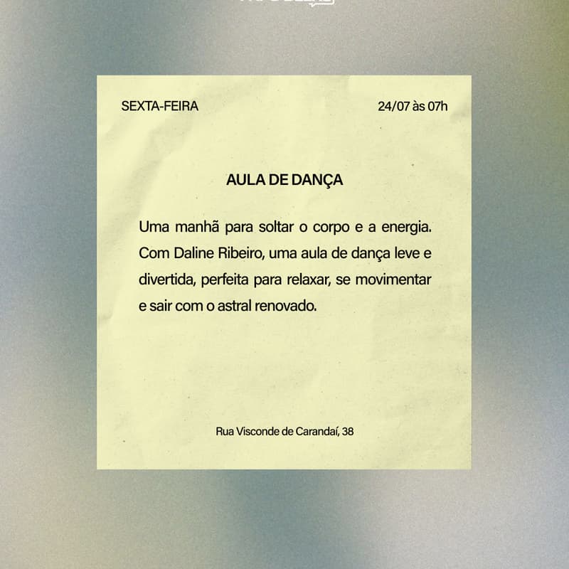 Cover Image for Aula de dança com Daline Ribeiro