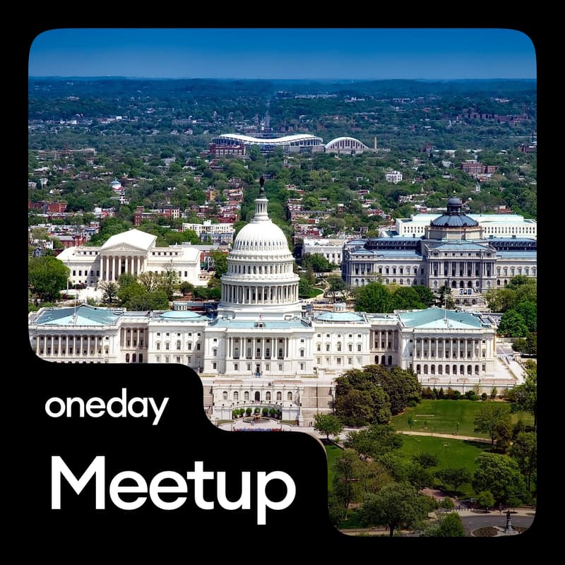 Cover Image for π Washington In Person Oneday Founder Meetup with special guest: Michael Robbins