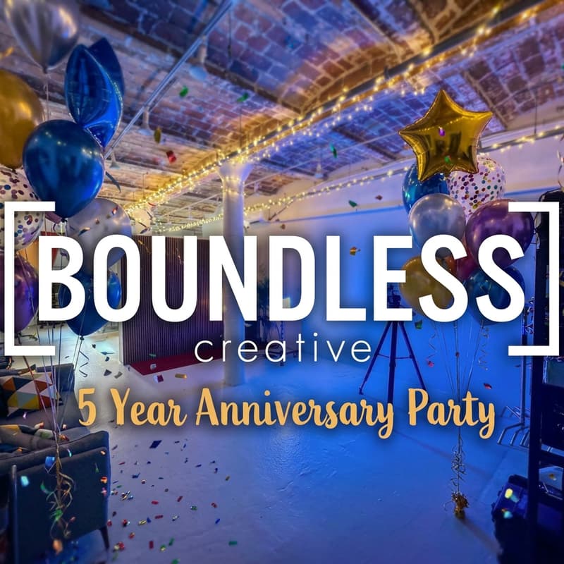 Cover Image for Boundless Creative 5 Year Anniversary