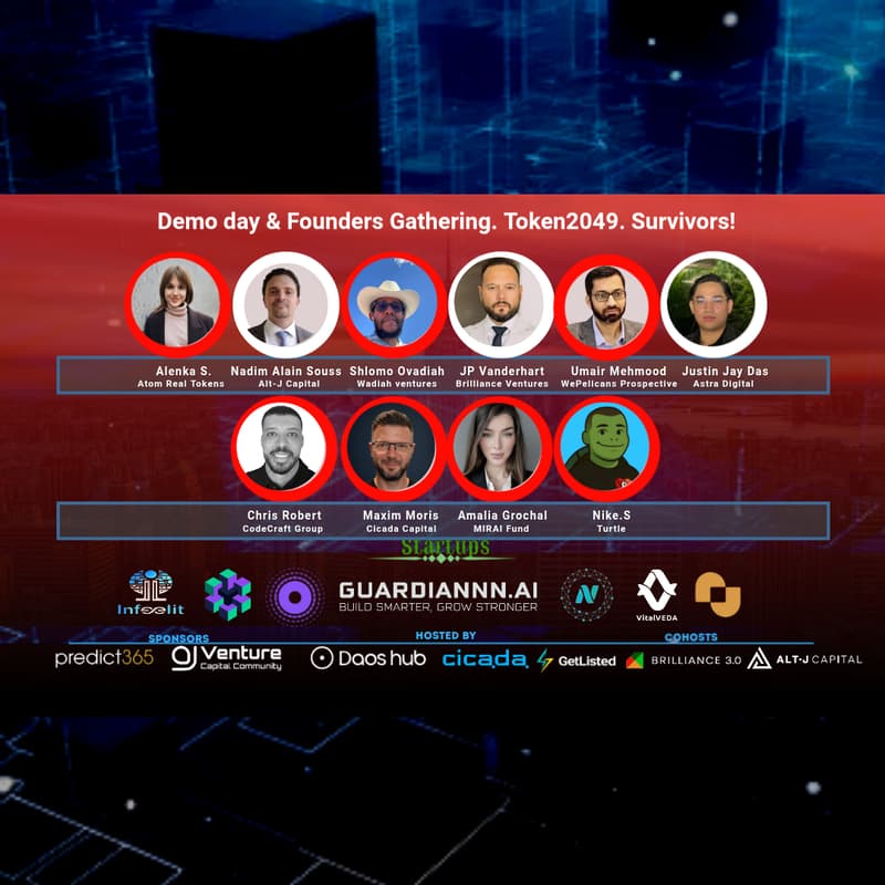 Cover Image for Demo day & Founders Gathering. Token2049. Survivors!