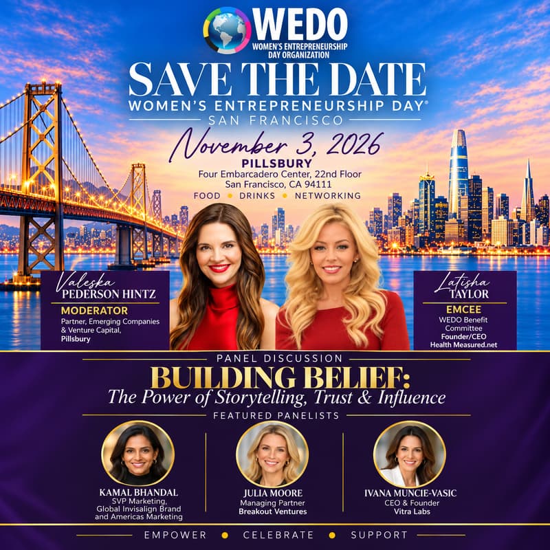 Cover Image for WEDO 2026 Women’s Entrepreneurship Day Organization | San Francisco