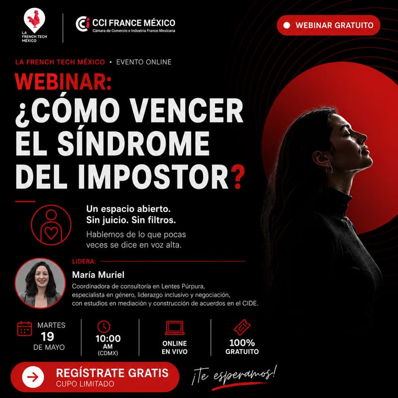 Cover Image for Webinar: "Cómo vencer el síndrome del impostor?"