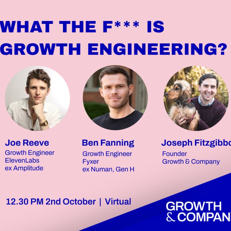 Cover Image for Growth & Company: What the F*** is growth engineering?