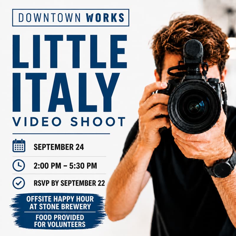 Cover Image for Member Video Shoot | DW Little Italy