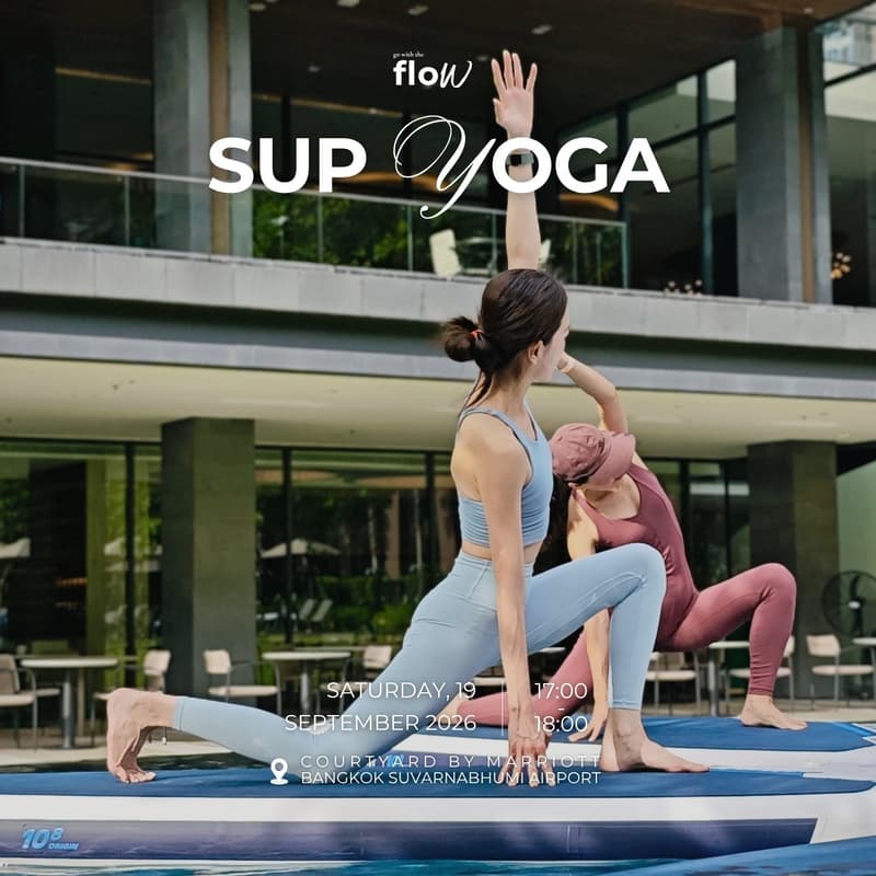 Cover Image for SUP YOGA - Sept 19 (17:00-18:00)