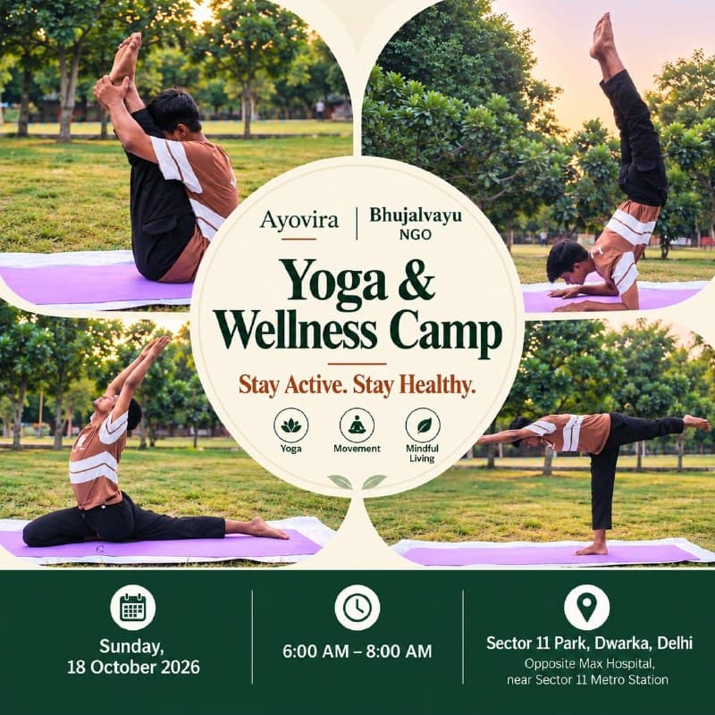 Cover Image for Yoga & Wellness Camp by Ayovira