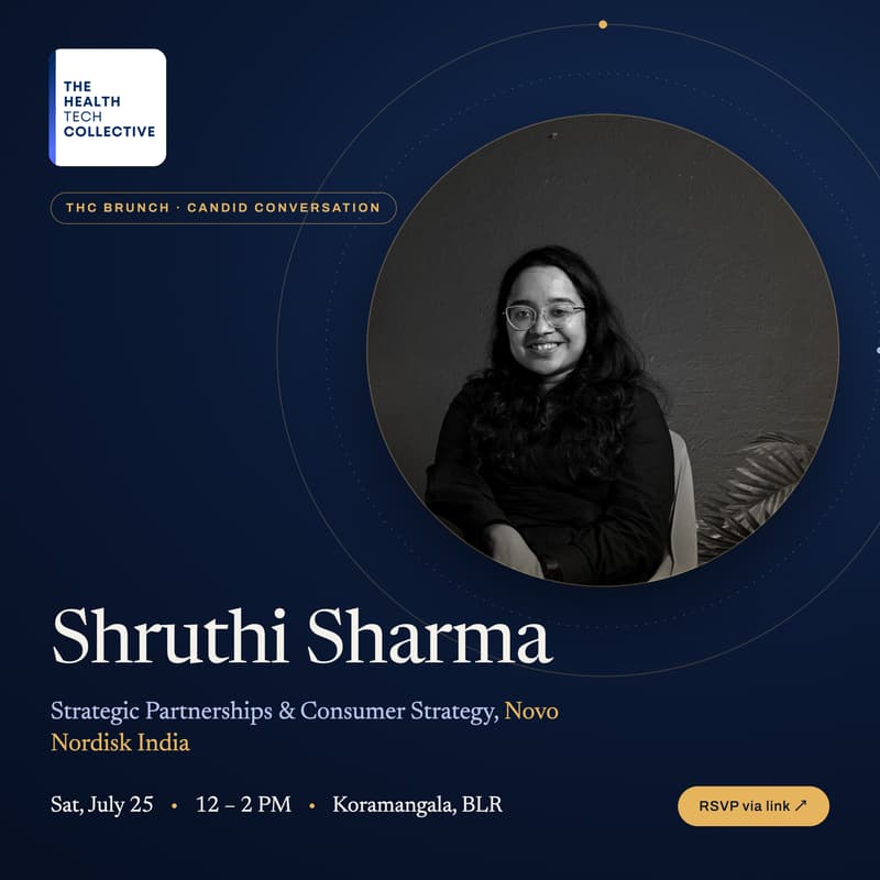Cover Image for THC' Healthtech Brunch — Bangalore | 25th July