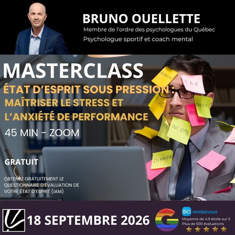 Cover Image for État d'esprit sous pression : L'art de performer sans figer