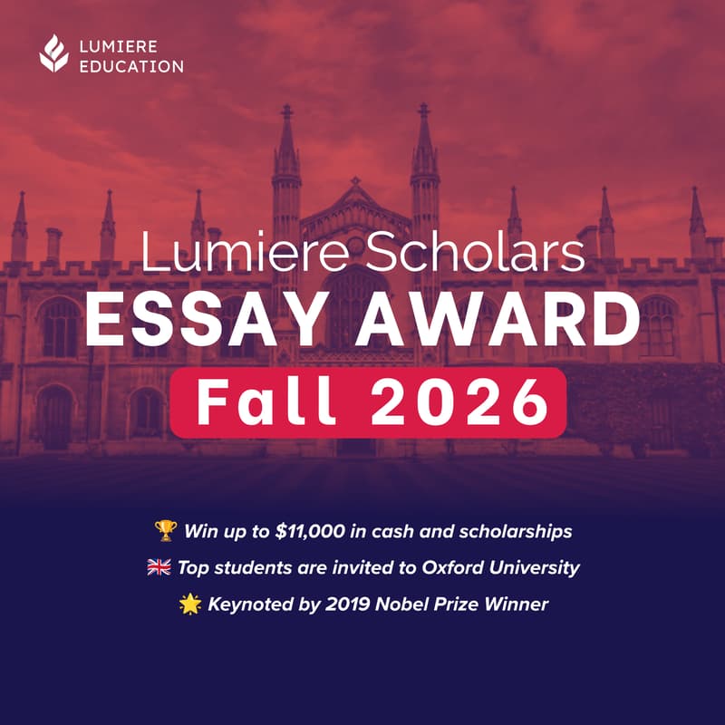 Cover Image for Fall 2026 Lumiere Scholars Essay Award: Official Writing Workshop #1