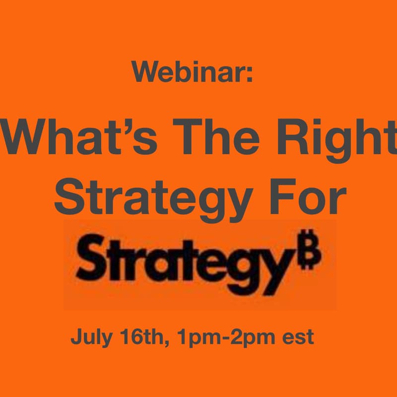Cover Image for Webinar: What's The Right Strategy For Strategy?