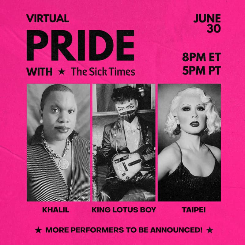 Cover Image for Virtual Pride with The Sick Times