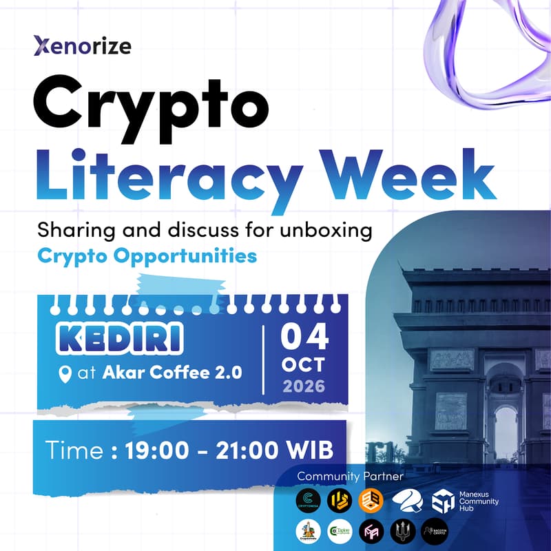 Cover Image for Kediri Crypto Literacy Week by Xenorize Day2