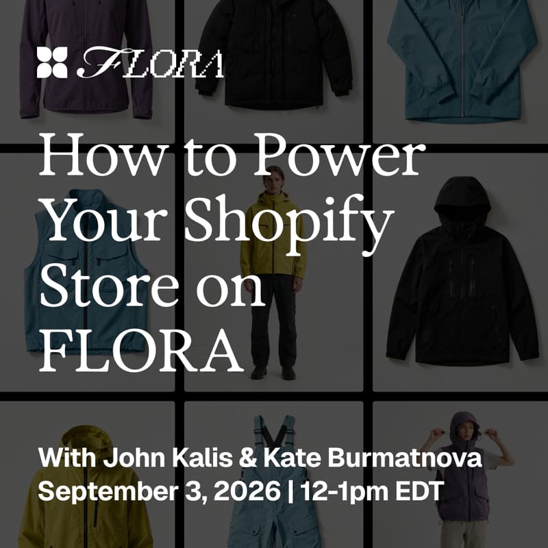 Cover Image for How to Power Your Shopify Store on FLORA