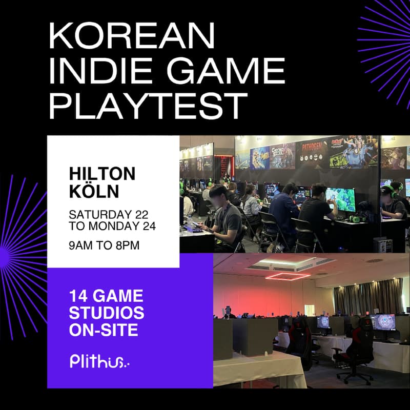 Cover Image for Korean Indie Playtest Event [Gamescom 2026]