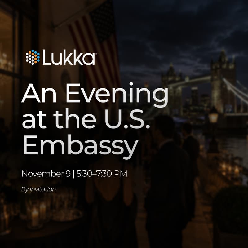 Cover Image for An Evening at the US Embassy, London — Hosted by Lukka