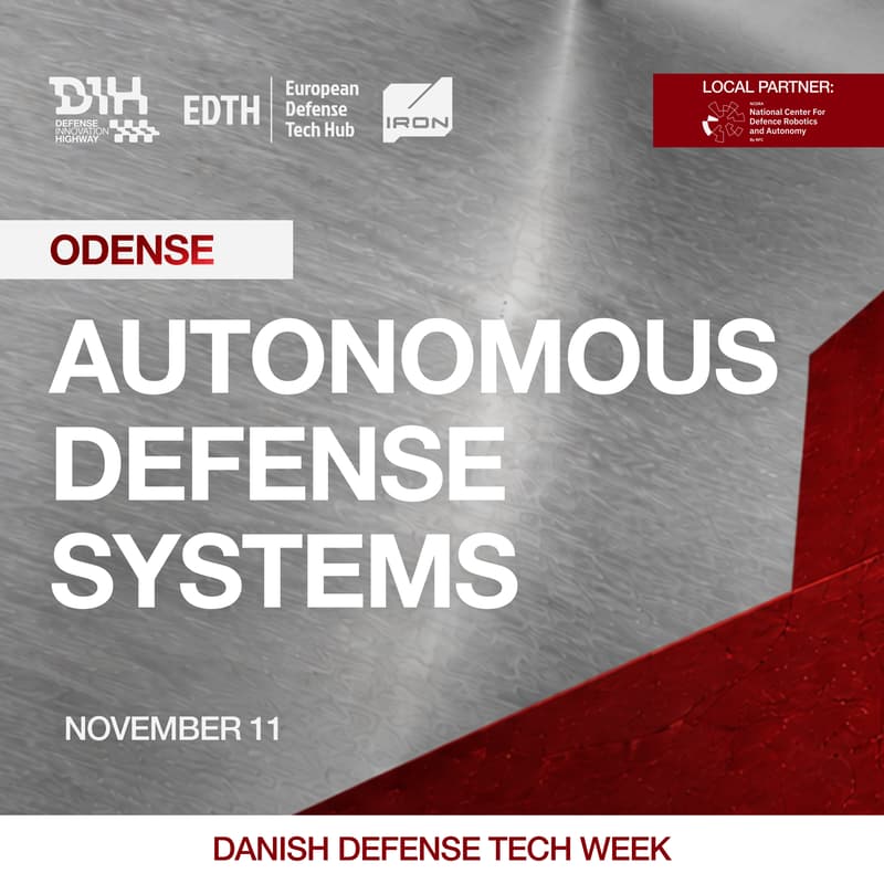 Cover Image for DDTW: Odense | Autonomous Defense Systems