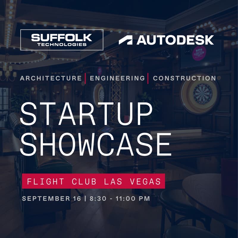 Cover Image for Suffolk Technologies X Autodesk Startup Showcase