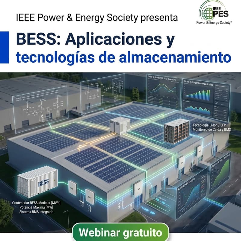 Cover Image for BESS: Aplicaciones y tecnologías de almacenamiento