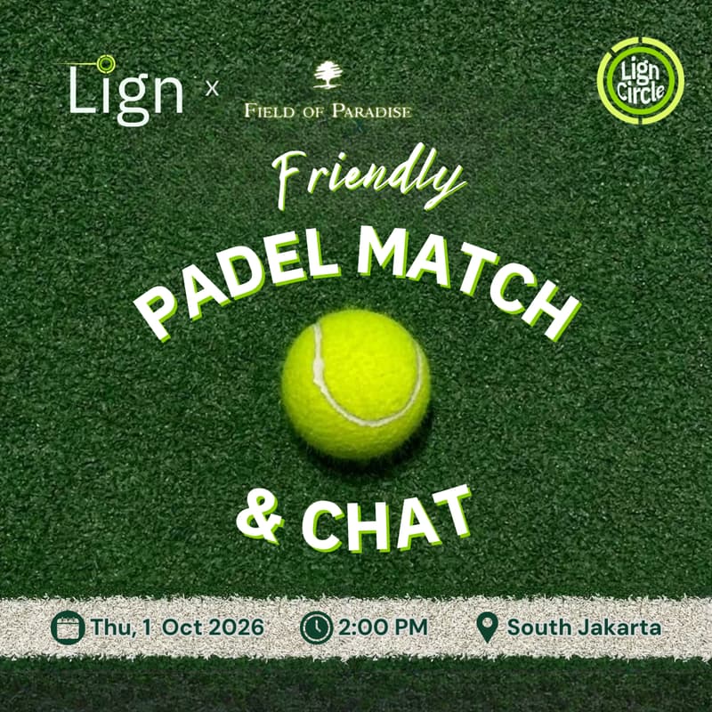 Cover Image for Lign Circle: Friendly Padel Match & Chat