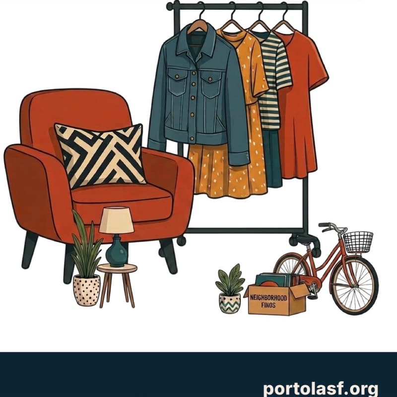 Cover Image for Portola Neighborhood Garage Sale