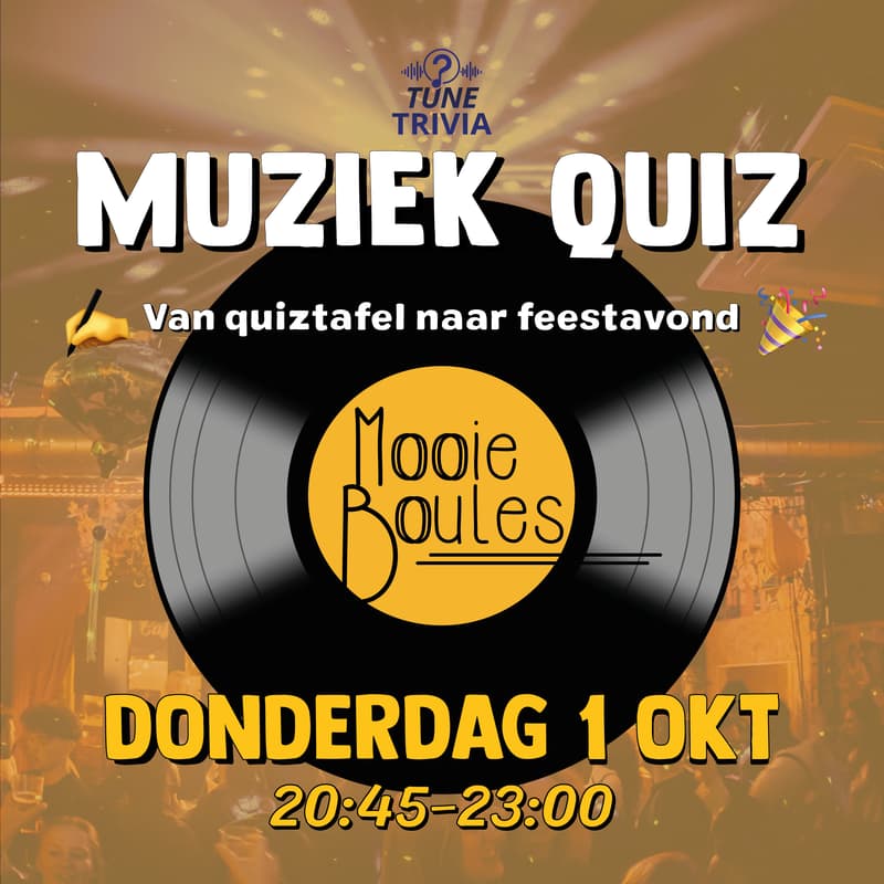 Cover Image for Tune Trivia's Muziekquiz