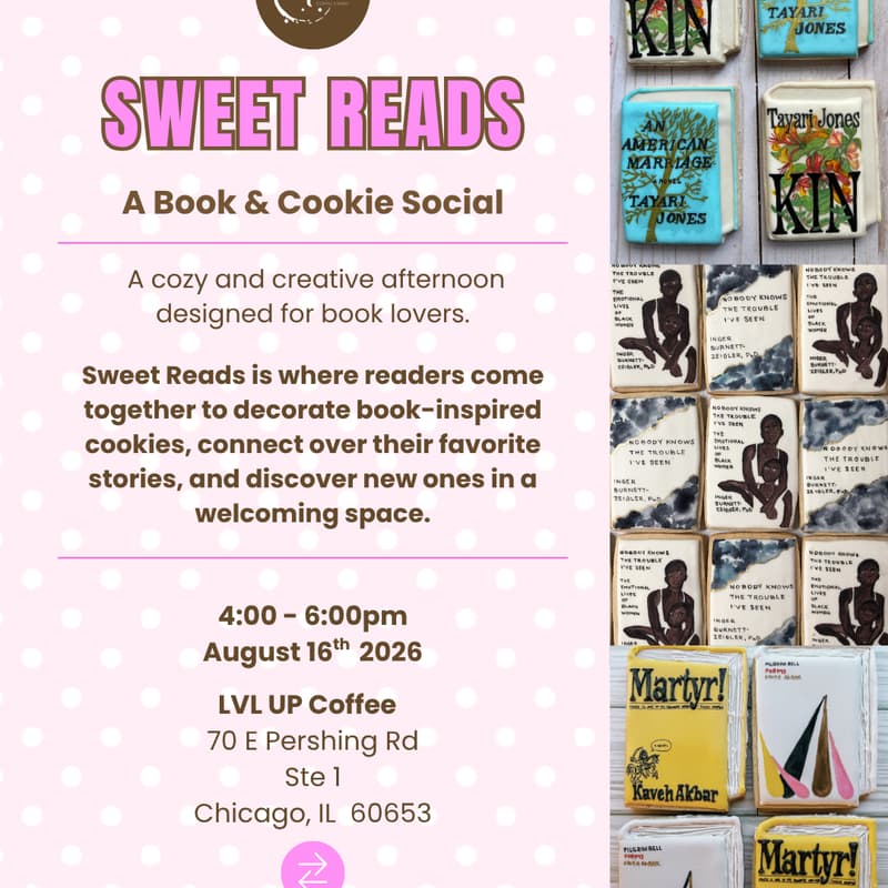 Cover Image for Sweet Reads: A Book & Cookie Social 🍪📚