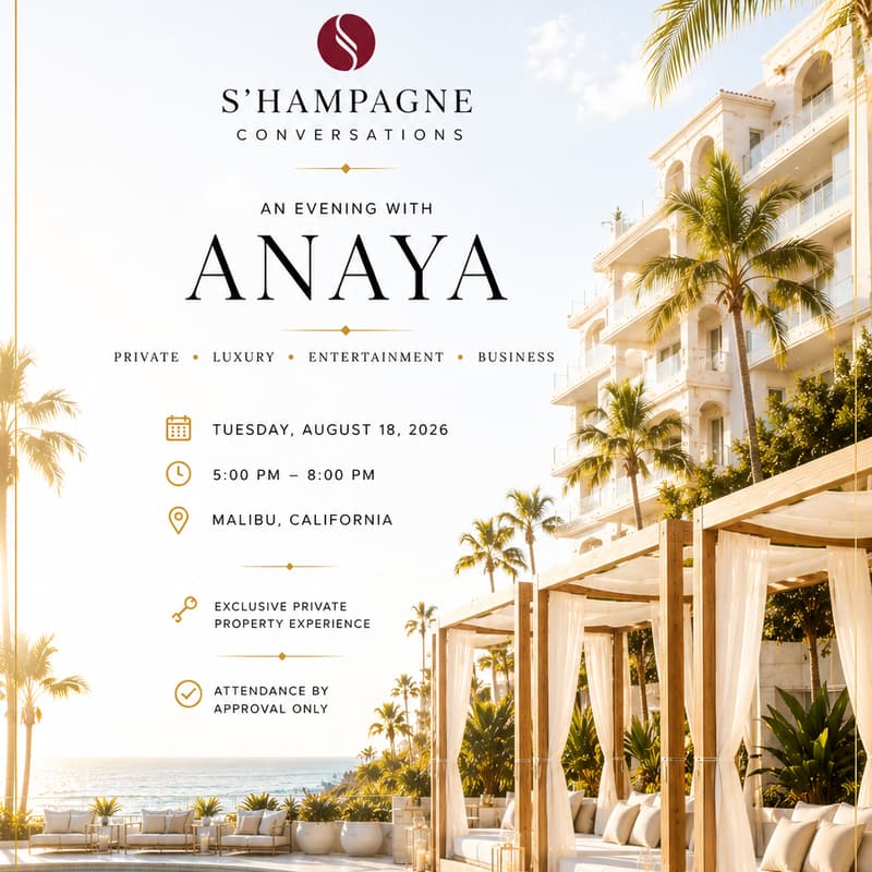 Cover Image for With ANAYA | S’HAMPAGNE Conversations