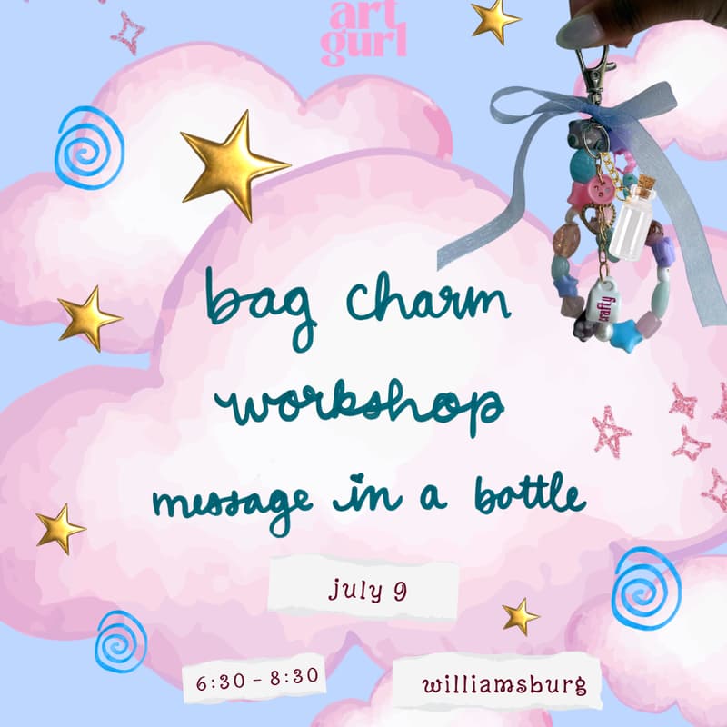 Cover Image for DIY Bag Charms Workshop: Message in a Bottle