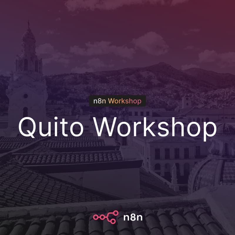 Cover Image for n8n Quito: Cómo crear y vender tu primer agente IA