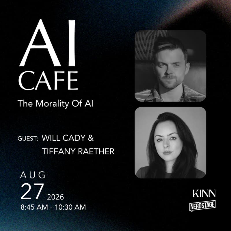 Cover Image for AI Cafe: The Morality Of AI