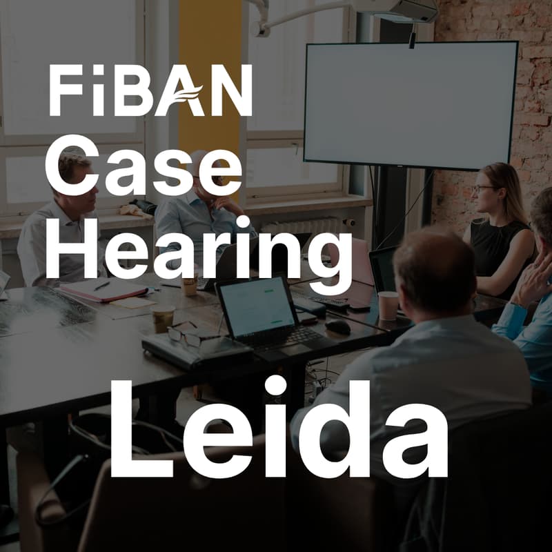 Cover Image for FiBAN Case Hearing: Leida (Online)