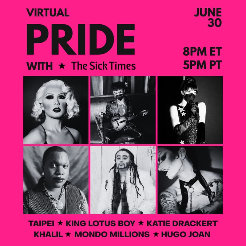 Cover Image for Virtual Pride with The Sick Times