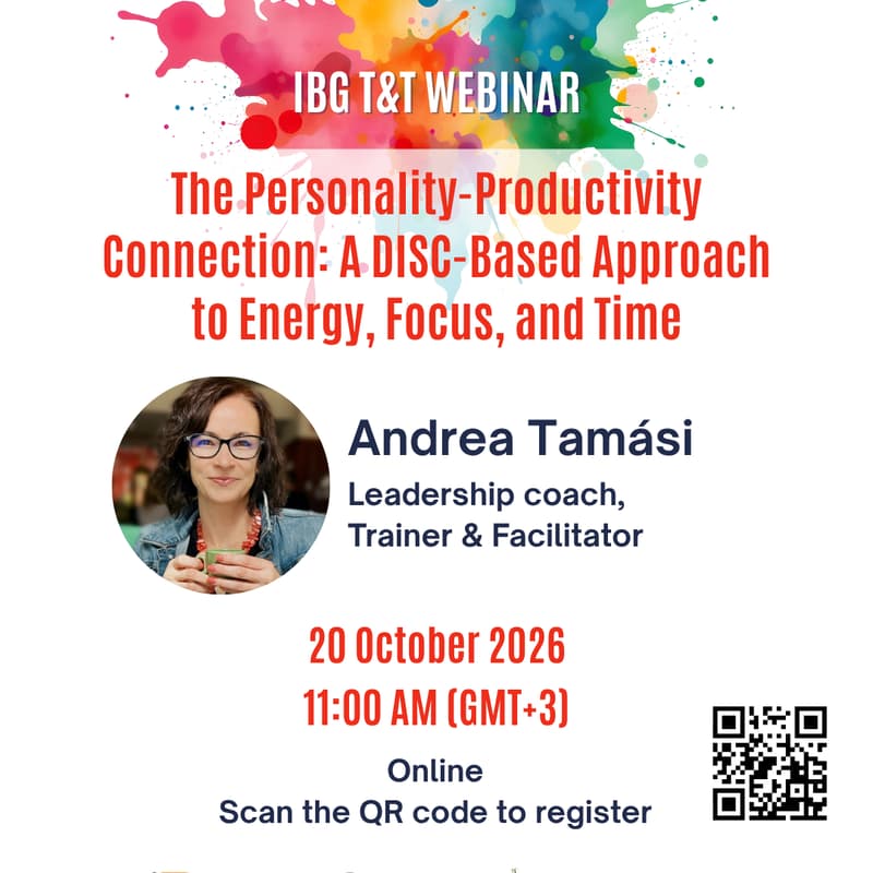 Cover Image for 'The Personality-Productivity Connection: A DISC-Based Approach to Energy, Focus, and Time' by Andrea Tamási