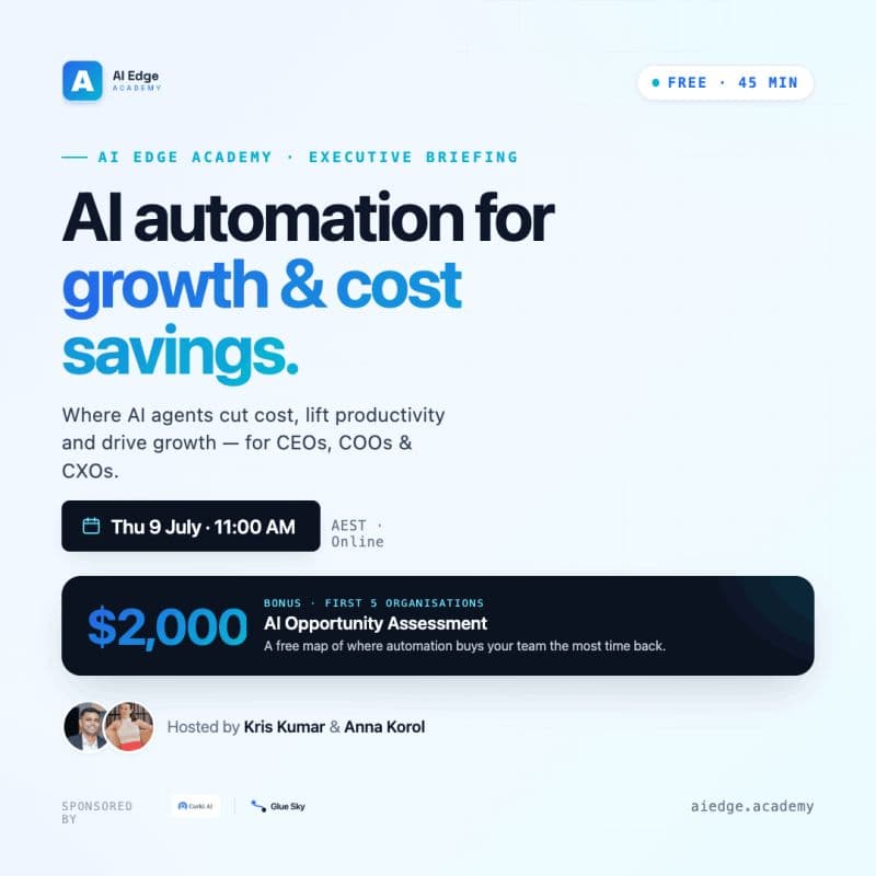 Cover Image for AI Automation for Growth & Cost Savings