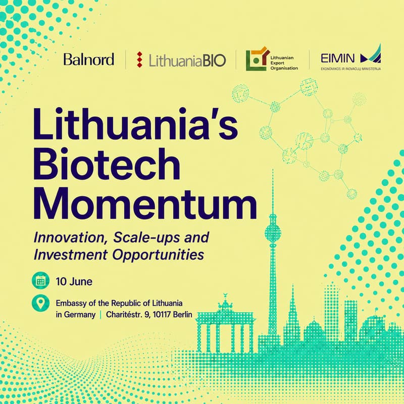 Cover Image for Lithuania’s Biotech Momentum: Innovation, Scale-ups and Investment Opportunities