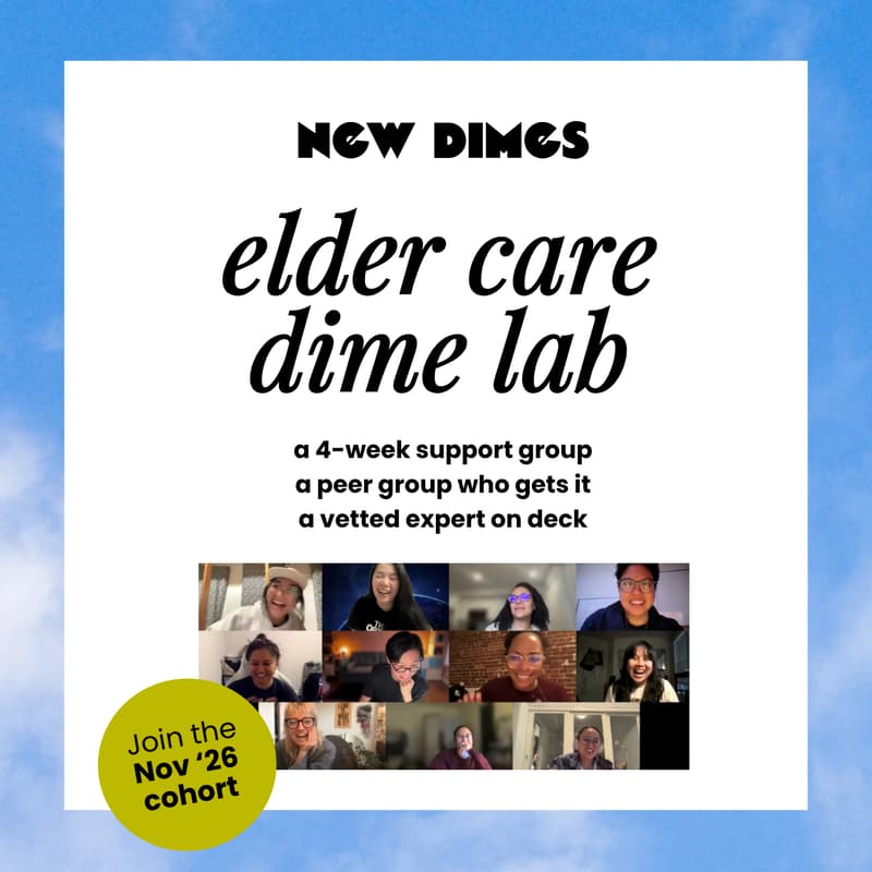 Cover Image for Elder Care Dime Lab — November '26 Cohort