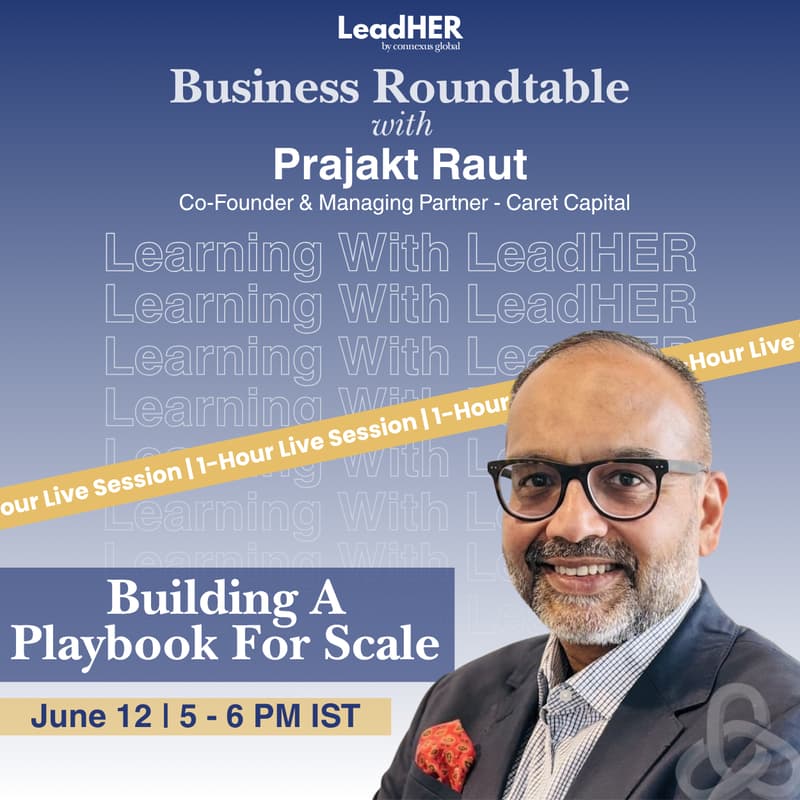 Cover Image for LeadHER Business Roundtable With Prajakt Raut