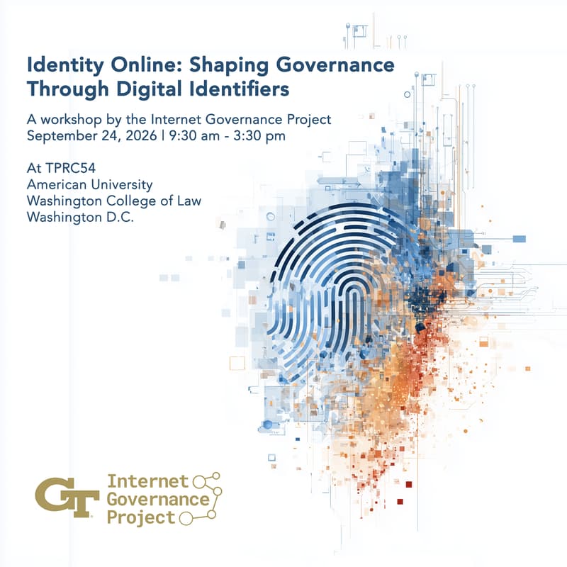 Cover Image for Identity Online: Shaping governance through digital identifiers