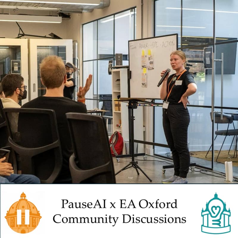 Cover Image for PauseAI x EA Oxford Community Discussions