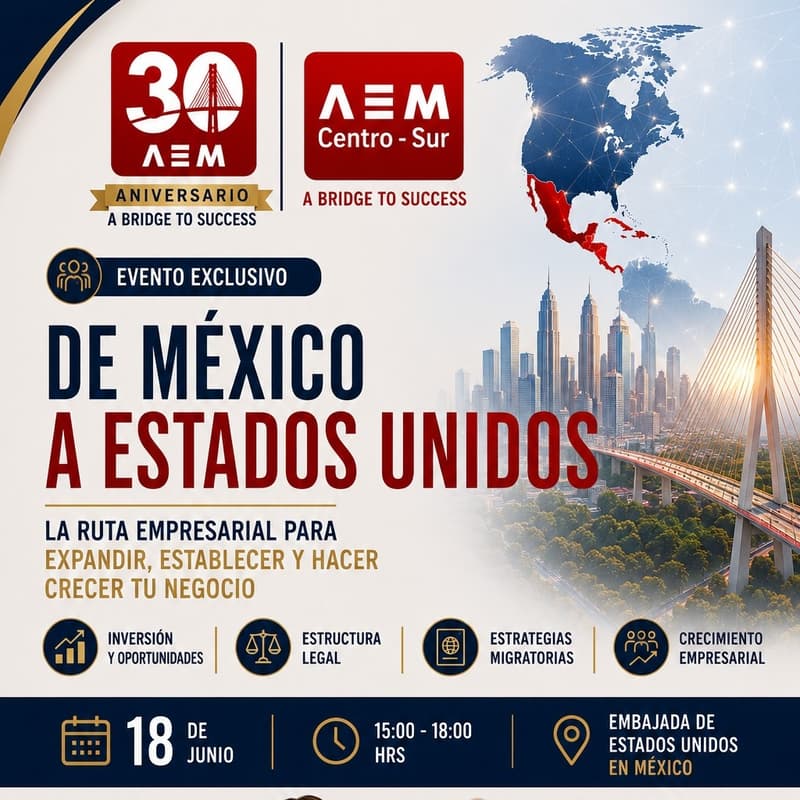 Cover Image for De México a Estados Unidos. La ruta empresarial para expandir, establecer y hacer crecer tu negocio