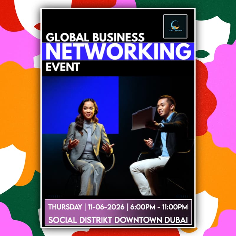 Cover Image for GLOBAL BUSINESS NETWORKING EVENT