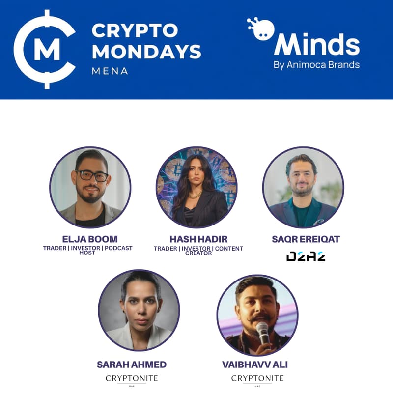 Cover Image for CryptoMondays MENA: Shaping the Future of Web3 & Digital Assets