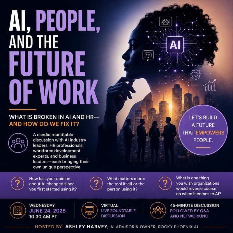 Cover Image for AI, People, and the Future of Work