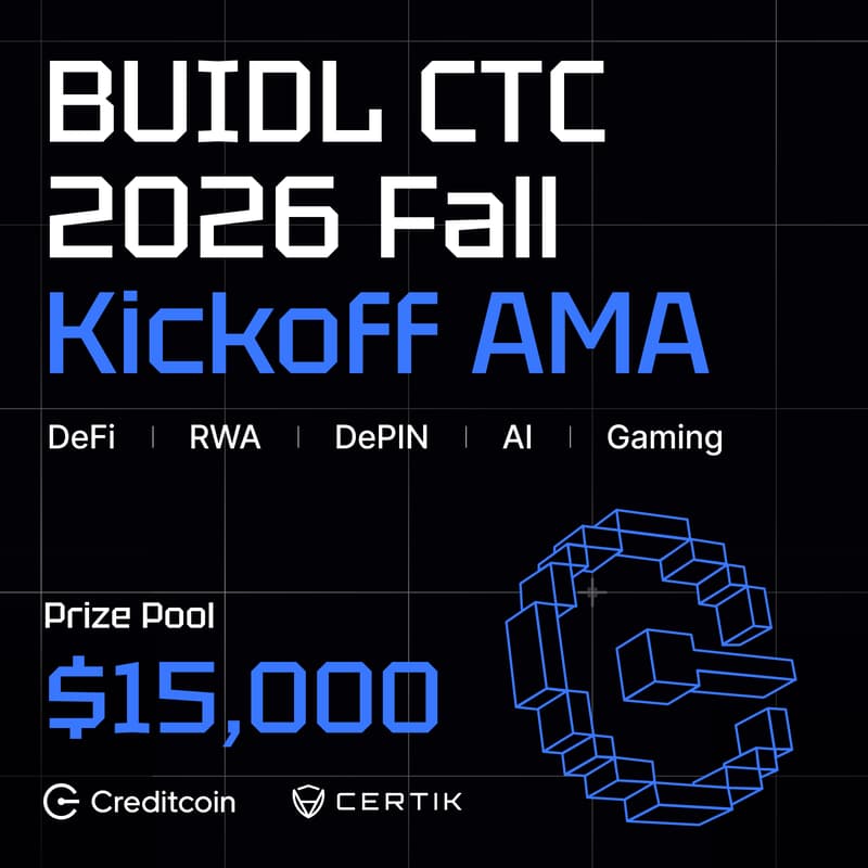 Cover Image for BUIDL CTC 2026 Fall Hackathon | Kickoff AMA