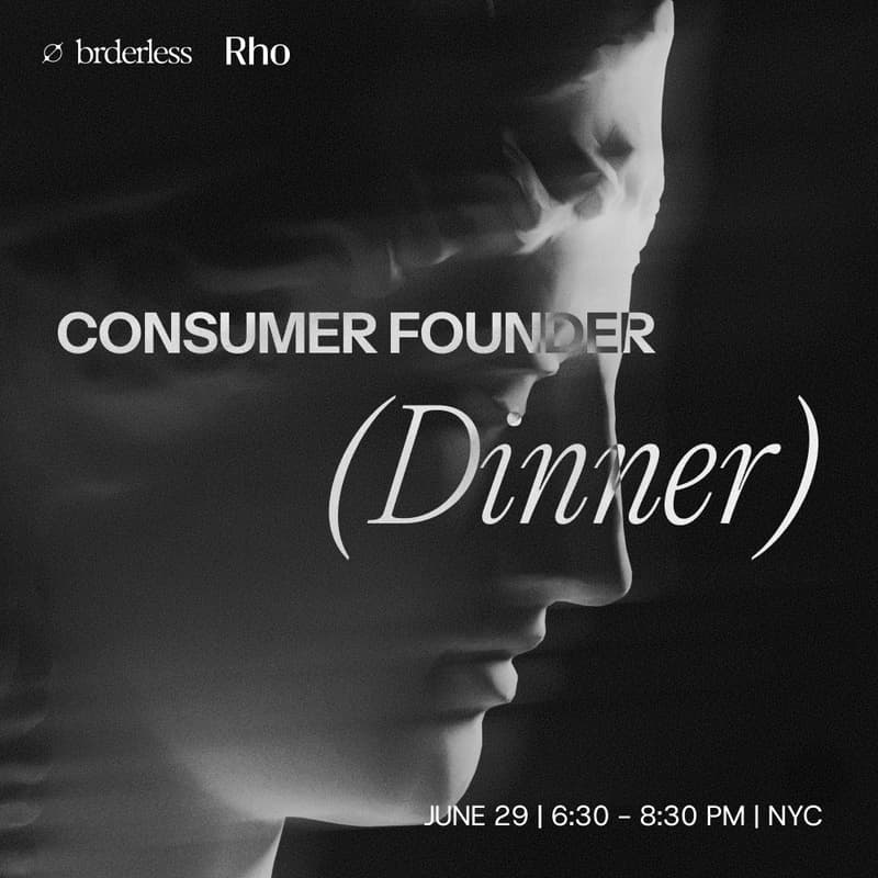Cover Image for Consumer Founder Dinner
