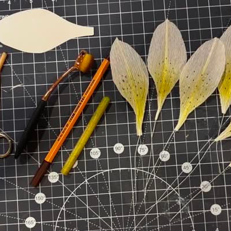 Cover Image for Paper Botanicals: White Tiger Lilies