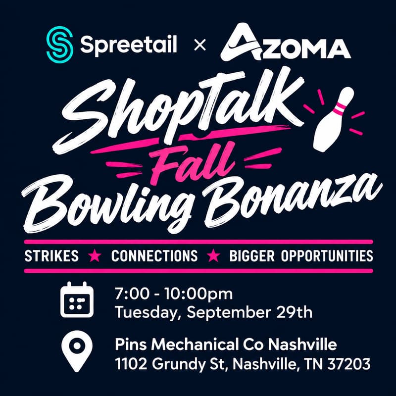 Cover Image for Shoptalk Fall Bowling Bonanza at Pins Mechanical