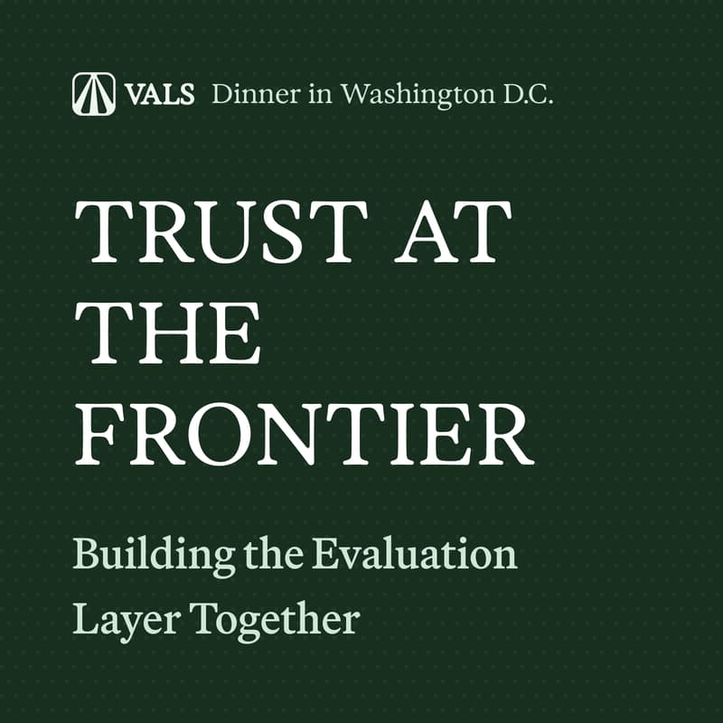 Cover Image for Trust at the Frontier: Building the Evaluation Layer Together