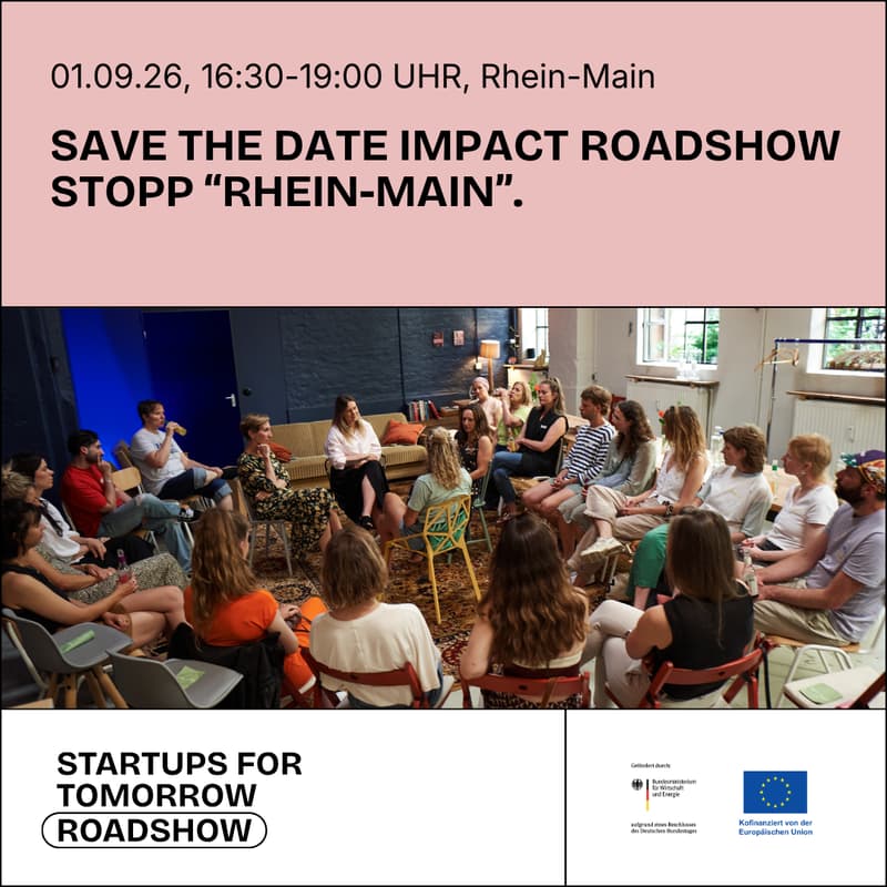 Cover Image for Save the Date, Impact Roadshow Stopp Rhein-Main Gebiet