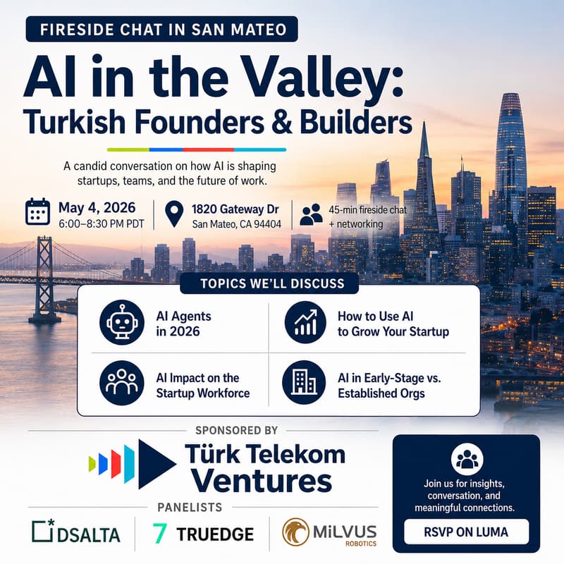 Cover Image for AI in the Valley: Turkish Founders & Builders